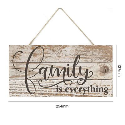 Christmas Decor Home Wooden Signs Family Wood Wall Plaque Wood Art Home Decor for Friendship Wooden Pendant Home Wall Decoration