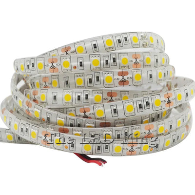 LED Strip Light 12V 5M 300 Leds SMD 3528 2835 Diode Tape RGB&Single Colors High Quality LED Ribbon Flexible Lights free shipping