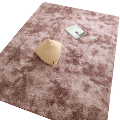 Tie-dyed Carpet Wholesale Plush Living Room Bedroom Bedside Rug Floor Mat Mat Household