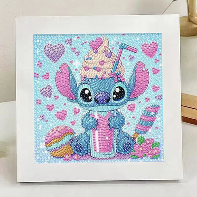 Children's stitch Diamond Painting 5D Animal Art Mini Set DIY Cute Cartoon Big Gem Painting Set Crystal Diamond Painting