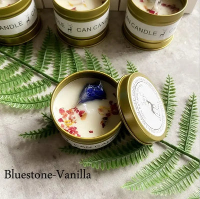 Crystal Stone Dried Flower Fragrance Smokeless Fragrance Candle for Home Decorstion Candle Jar Scented Candles Wedding Hand Gift