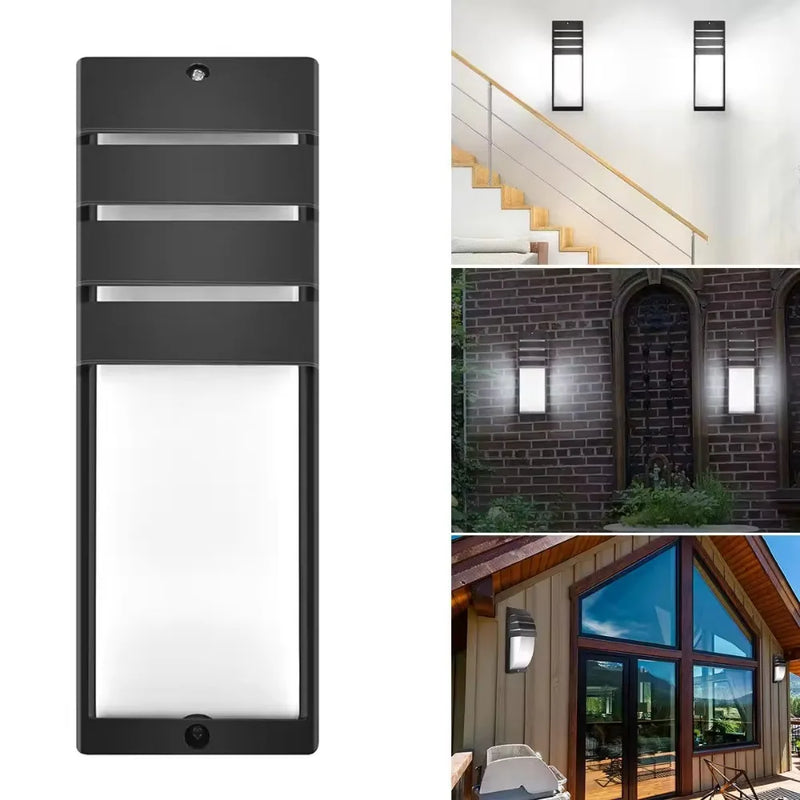 LED Outdoor Courtyard Simple Wall Lamp Easy To Install Outdoor IP65 Waterproof and Rust-proof Wall-mounted Rain-proof Light