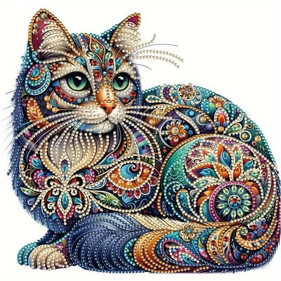 GATYZTORY 5D DIY Diamond Painting Animal Kit Butterfly Rabbit Cat DIY Partial Special Shaped Drill Handmade Diamond Mosaic Art G