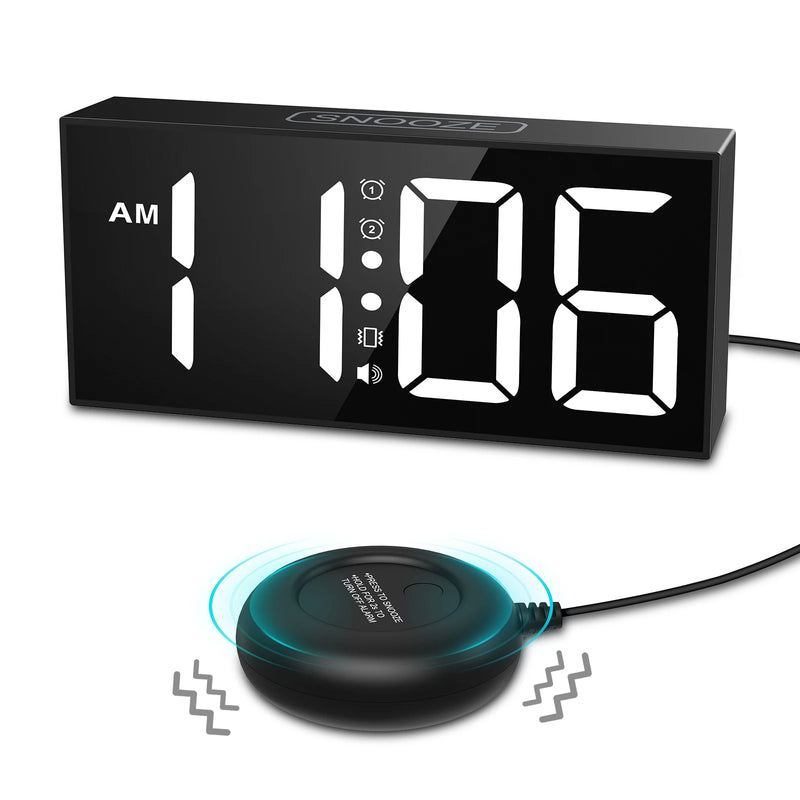 ORIA Vibrating Alarm Clock 7.5&