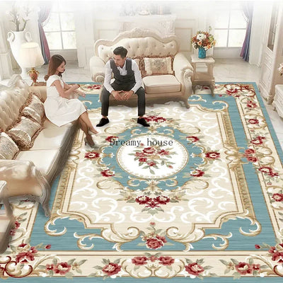 European Luxury Carpets for Living Room 200x300 Decoration Home Large Area Rugs Bedroom Decor Lounge Rug Washable Floor Mats