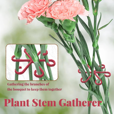 4PCS Reusable Plant Stem Folding Frame Garden Tools No Stake Trellis Plant Stem Support Support Branches Stem Organizer