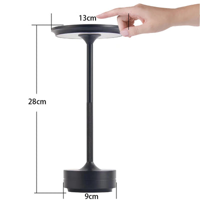 Touch Charging Table Lamp USB Dimming LED Desk Light For Bedside Bedroom Study Bar Decoration Nordic Simple Portable Night Light