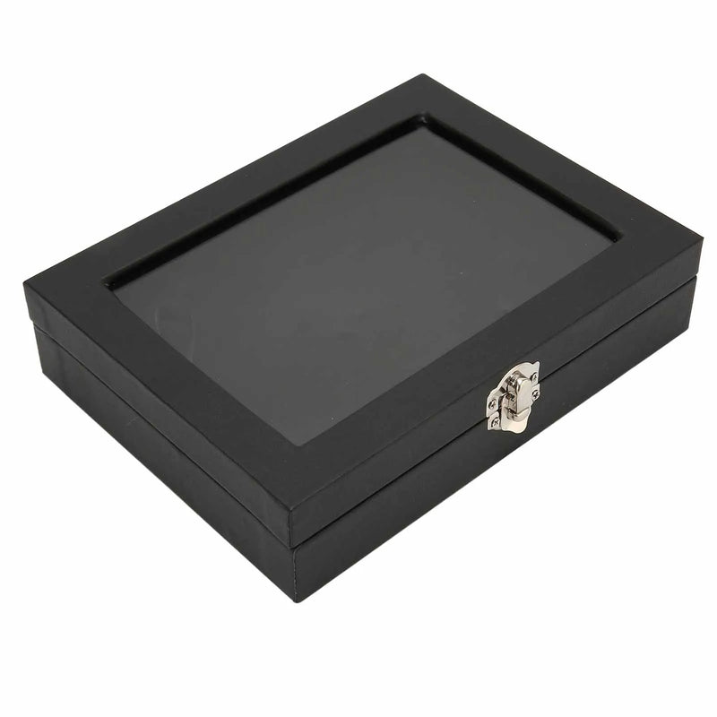 Pin Display Case Frame Brooch Medal Badge Storage Box Desktop Tray Organizer Jewelry Display Container Gifts Box Collection