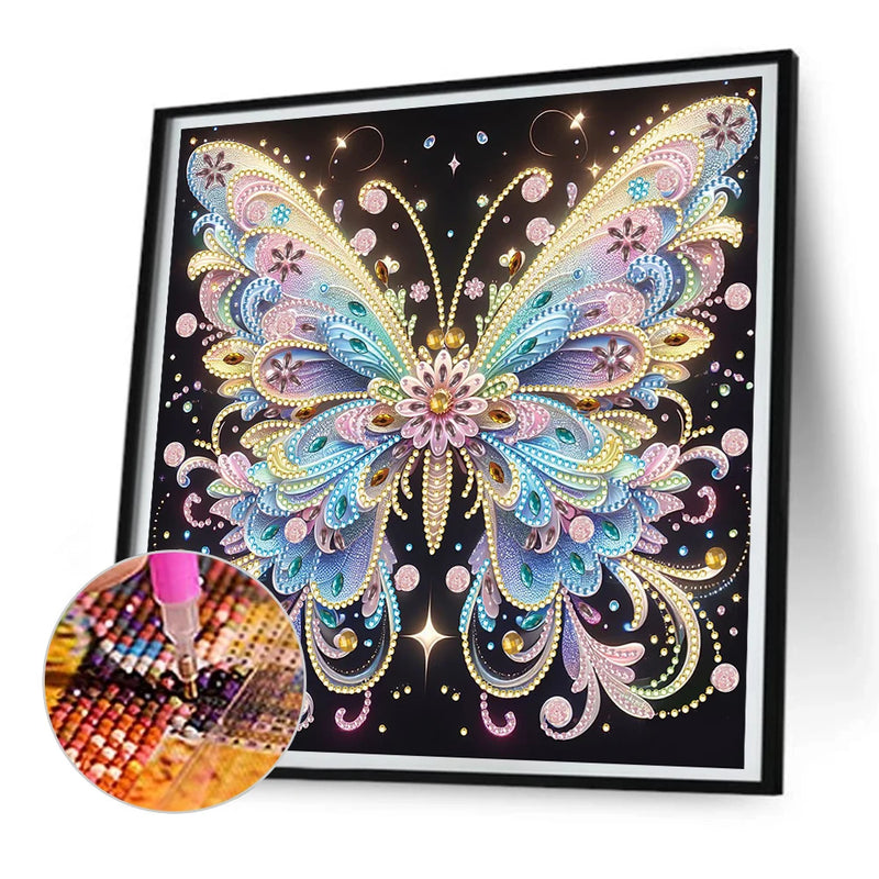 5D DIY Partial Special Shaped Drill Diamond Painting Butterflies Art Home Decor