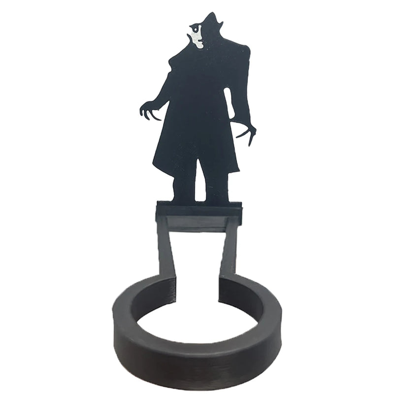 Vampire Candle Holder Metal Halloween Candle Shadow Halloween Horror Candle Holder Tealight Shadow Caster Halloween Home Decor
