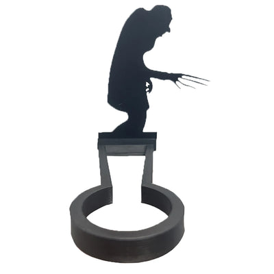 Vampire Candle Holder Metal Halloween Candle Shadow Halloween Horror Candle Holder Tealight Shadow Caster Halloween Home Decor