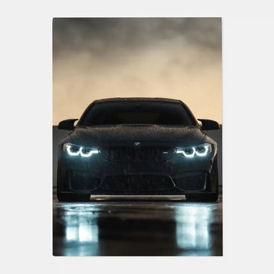 Luxury Black Classic latest sports car M3 B-BMW Cool Poster HD art sticky wall waterproof home living room bar decoration