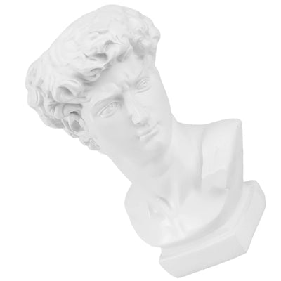 Vases Pen Holder Bust Planter Sticker Statue of David Greek Renaissance Decor White Holders Child