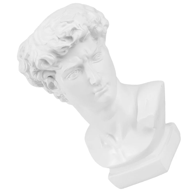 Vases Pen Holder Bust Planter Sticker Statue of David Greek Renaissance Decor White Holders Child