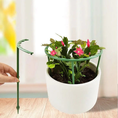 Flower Plants Vine Climbing Bracket Hock Pen Green Plant Support Pile Frame Greenhouse Arrangement Semicircle Fixed Rod Indoor