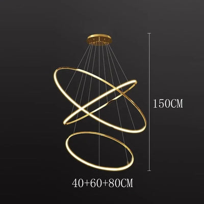 Modern decor led forstaircase Chandeliers lights for living room hanging light indoor pendant light lamps lighting