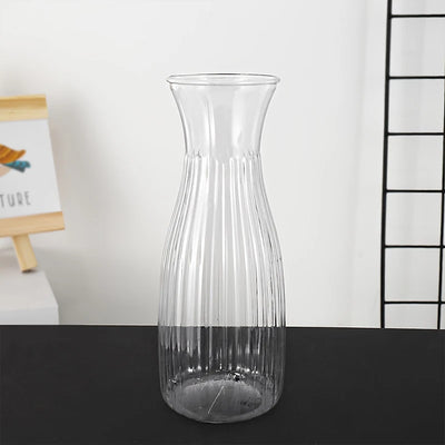 Nordic Plastic Transparent Vases for Plant Bottle Flower Pot Hydroponic Terrarium Arrangement Container Flower Table Vase