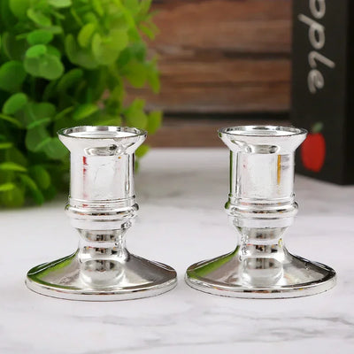 European style retro iron candlestick ornaments jewelry display storage tray aromatherapy candle tray