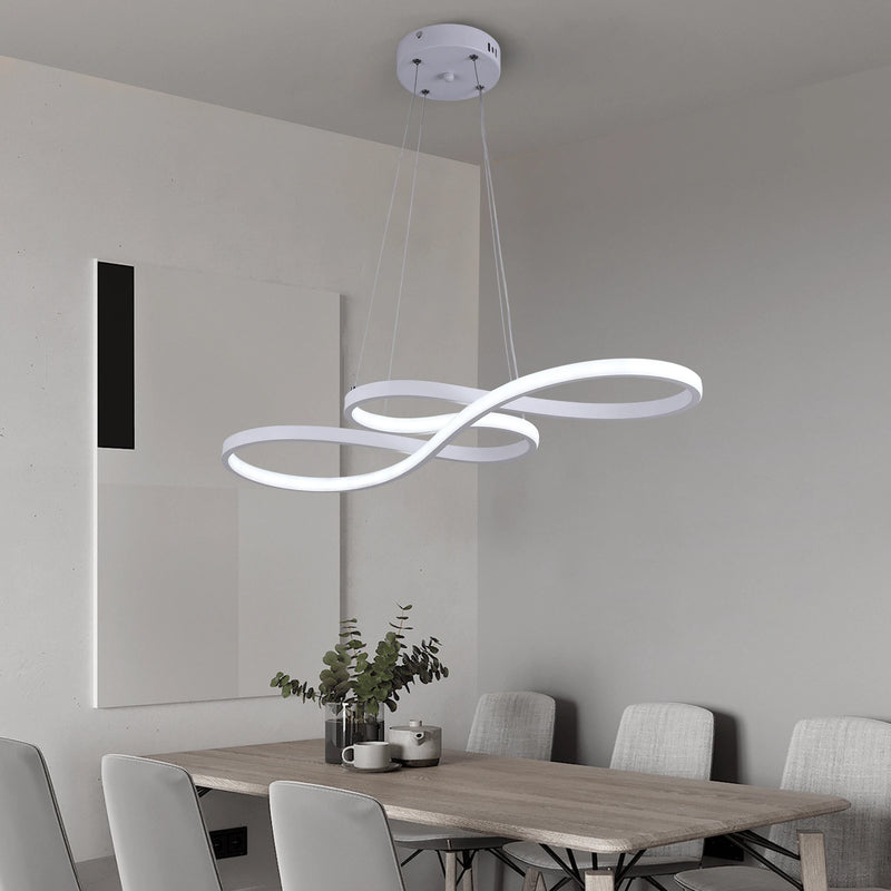 Modern Pendant Light Nordic Acrylic Chandelier Led Ceiling Lamps Art Design Minimalist Dining Room Hanging Light Fixture Indoor