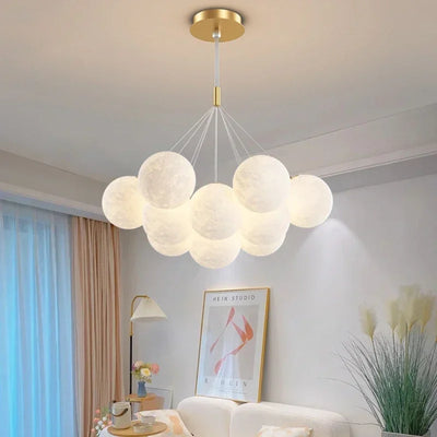 Modern Bubble Chandeliers Light Fixture Nordic Hanging Lamp for Bedroom Living Room Dining Room