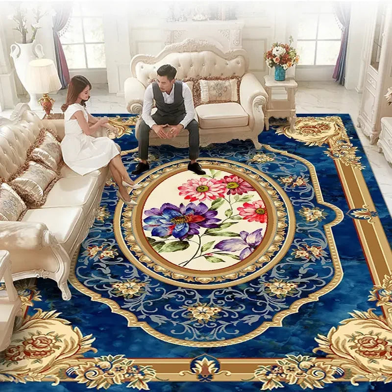 European Luxury Carpets for Living Room 200x300 Decoration Home Large Area Rugs Bedroom Decor Lounge Rug Washable Floor Mats