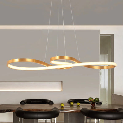 Modern Pendant Light Nordic Acrylic Chandelier Led Ceiling Lamps Art Design Minimalist Dining Room Hanging Light Fixture Indoor