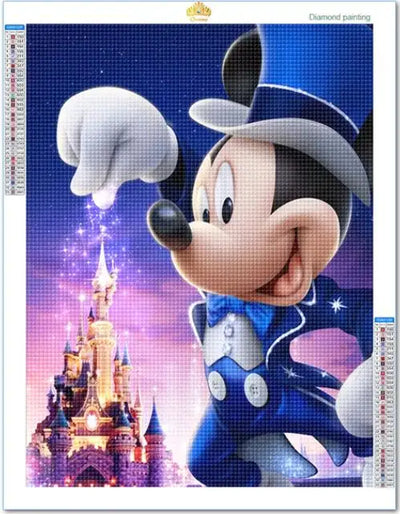 Disney Diamond Painting Cross Stitch Disney Mickey 5D DIY Diamond Embroidery Full round Rhinestone Of Picture Gift