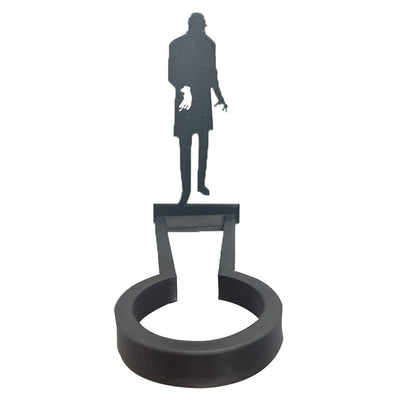 Vampire Candle Holder Metal Halloween Candle Shadow Halloween Horror Candle Holder Tealight Shadow Caster Halloween Home Decor