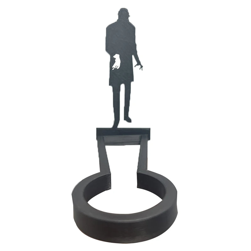 Vampire Candle Holder Metal Halloween Candle Shadow Halloween Horror Candle Holder Tealight Shadow Caster Halloween Home Decor