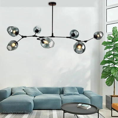 Nordic Modern Molecular Pendant Lights Led Lamps Pendant Lamps Lighting for Living Room Bedroom Kitchen Hanging Light Fixtures