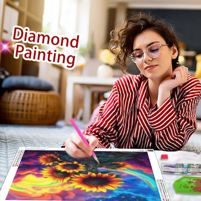 RUOPOTY Animal Diamond Painting Phoenix Women Rhinestones Art Embroidery 5d Diy Painting Round Square Drills Handicraft Artwork