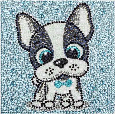 DIY Diamond Painting by Number Kits for Kids Cartoon Animal Picture Crystal Rhinestone Diamond Embroidery for Children Gifts