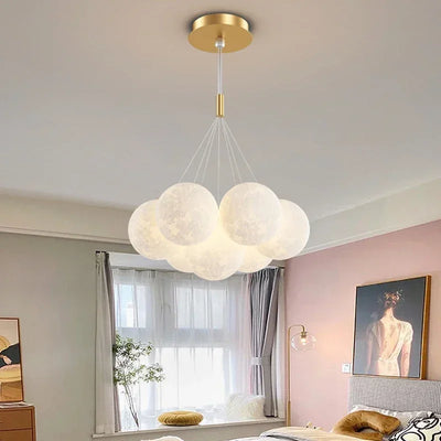 Modern Bubble Chandeliers Light Fixture Nordic Hanging Lamp for Bedroom Living Room Dining Room