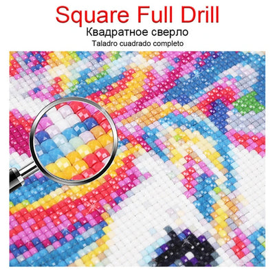 GATYZTORY Photo Custom Diamond Painting  Full Round Full Square Crystal Drill Diy Cross Stitch 5D Diamond Mosaic Art Kits  Gift