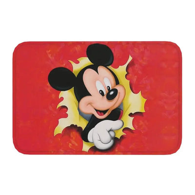 Personalized Mickey Mouse Doormat Mat Anti-Slip Bath Kitchen Garage Rug Carpet 40*60cm