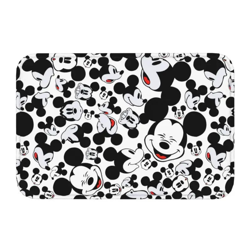 Personalized Mickey Mouse Doormat Mat Anti-Slip Bath Kitchen Garage Rug Carpet 40*60cm