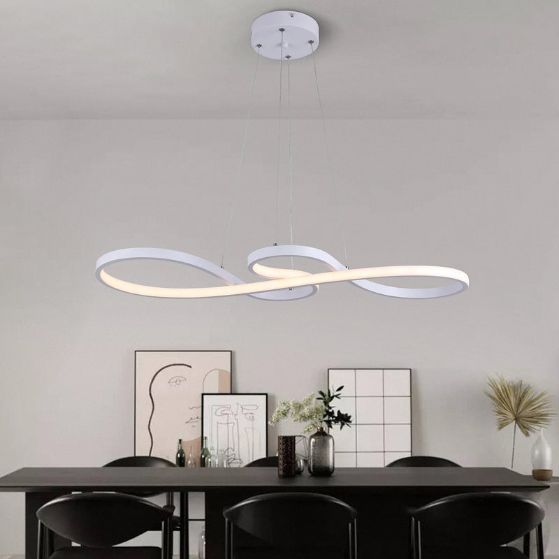 Modern Pendant Light Nordic Acrylic Chandelier Led Ceiling Lamps Art Design Minimalist Dining Room Hanging Light Fixture Indoor