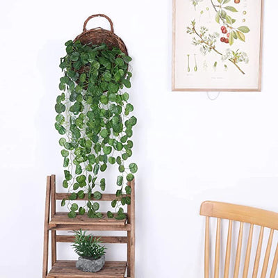 3PCSArtificial Hanging Plants Fake Hanging Plant Fake Ivy Vine for Wall House Room Indoor Outdoor Decoration (No Baskets)