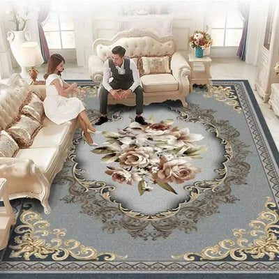 European Luxury Carpets for Living Room 200x300 Decoration Home Large Area Rugs Bedroom Decor Lounge Rug Washable Floor Mats