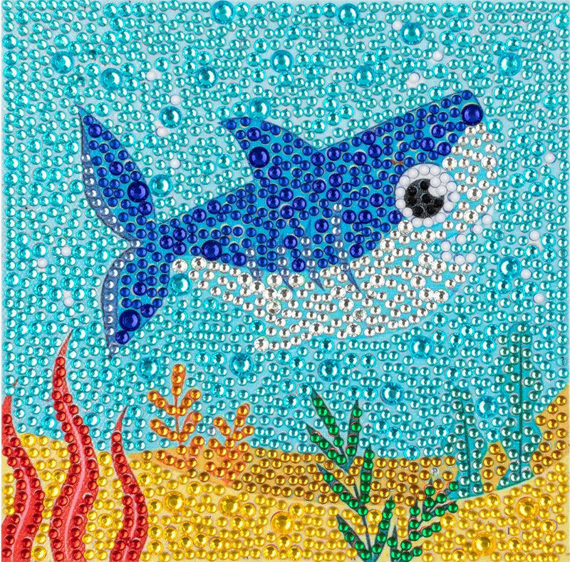 DIY Diamond Painting by Number Kits for Kids Cartoon Animal Picture Crystal Rhinestone Diamond Embroidery for Children Gifts