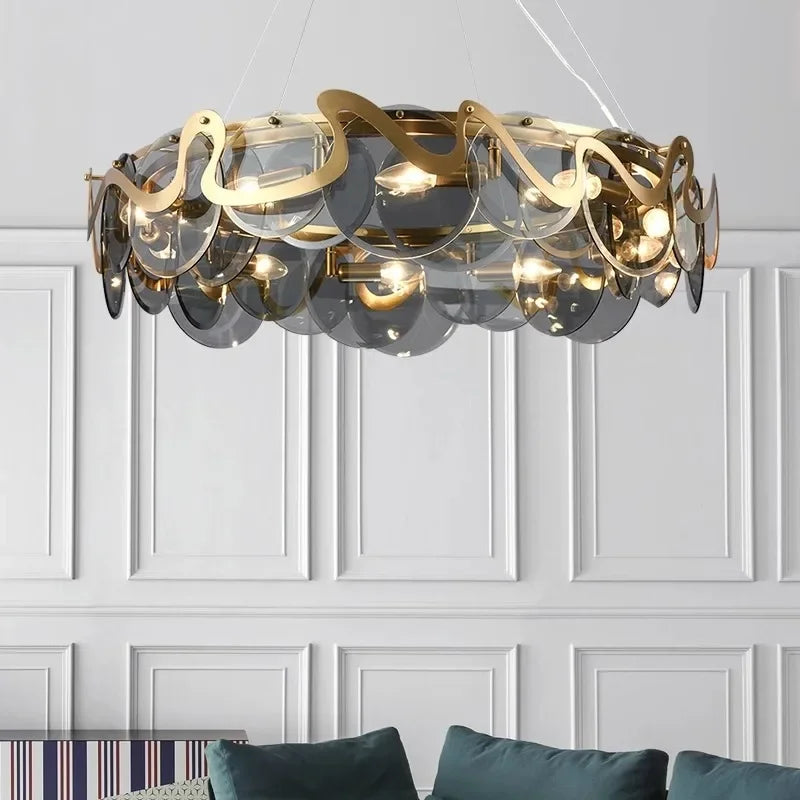 New Modern Chandeliers For Living Room Bedroom Dining Room Pendant Lamp Home Decor Hanging Light Indoor Lighting Lustre Fixtures