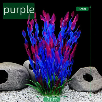 Aquarium simulation plant aquatic plants