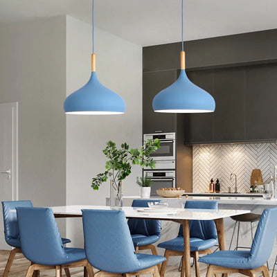 LED Pendant Lamps Macaroon Restaurant Chandelier for Study Bedroom Coffee Shop Lighting Dining Hanging Lights