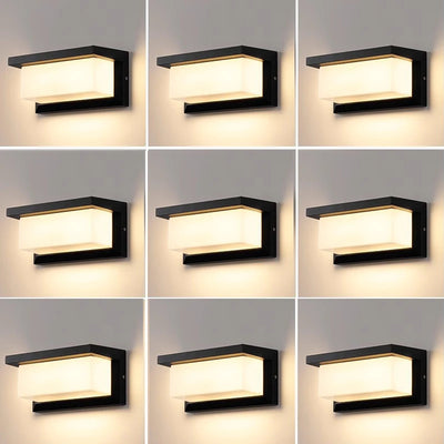 Waterproof IP65 Motion Sensor Led Lighting Porch Lights Balcony Garden Lights Outdoor Wall Lamp Led Outdoor Lights Wall Light