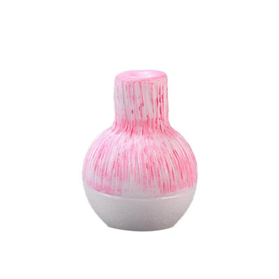 Modern Nordic Mini Resin Vase Miniature Flowerpot Small Mouth Vase Ornament Flower Vase Furniture  Micro Landscape Home Decor