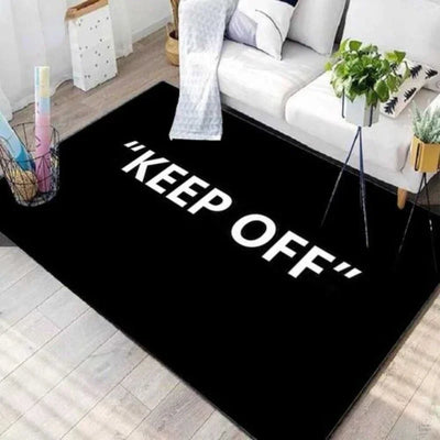 KEEP OFF Carpet for Living Room Home Decor Sofa Table Large Area Rugs Bedroom Bedside Foot Pad Hallway Balcony Rugs Doormat