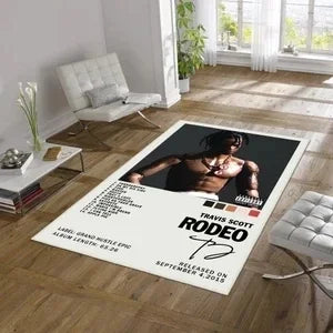 1 Piece of Album Cover Carpet Fashionable and Personalized Decoration Home Interior Rug Makes Your Room Look Cool Door Mat