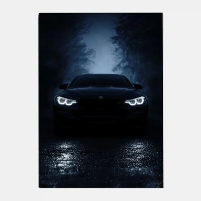 Luxury Black Classic latest sports car M3 B-BMW Cool Poster HD art sticky wall waterproof home living room bar decoration