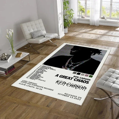 1 Piece of Album Cover Carpet Fashionable and Personalized Decoration Home Interior Rug Makes Your Room Look Cool Door Mat