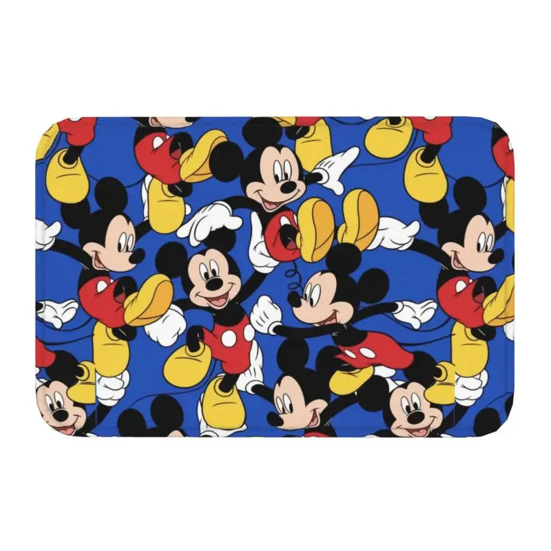 Personalized Mickey Mouse Doormat Mat Anti-Slip Bath Kitchen Garage Rug Carpet 40*60cm